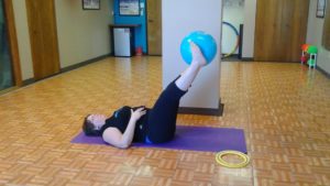 Tammy doing exercises at SHIFT Minneapolis studio