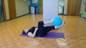 Tammy doing exercises at SHIFT Minneapolis studio