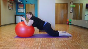 Tammy doing exercises at SHIFT Minneapolis studio